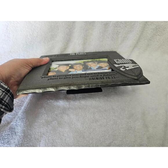 New Lighthouse Christian Products Photo Frame Graduation I Know The Plans 4x6 - Picture 8 of 12